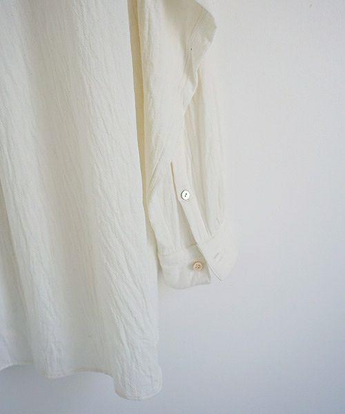 suzuki takayuki.スズキタカユキ.one-piece-shawl-collar shirt[A203-04/nude]