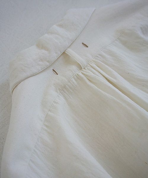 suzuki takayuki.スズキタカユキ.one-piece-shawl-collar shirt[A203-04/nude]