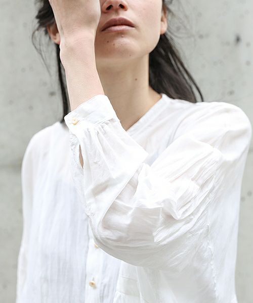 suzuki takayuki.スズキタカユキ.broad blouse[A201-04/nude]