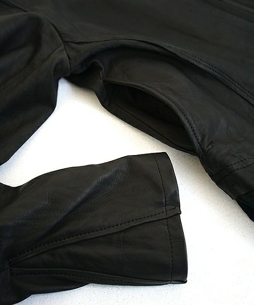 suzuki takayuki.スズキタカユキ.leather jacket[A201-26/black]