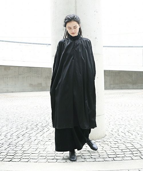 suzuki takayuki.スズキタカユキ.slip-on dress[T001-04/black]