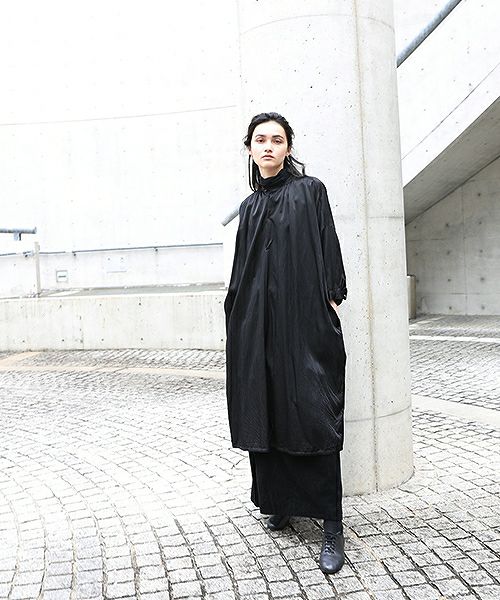 suzuki takayukiスズキタカユキslip-on dress[T001-04/black] | Palm 