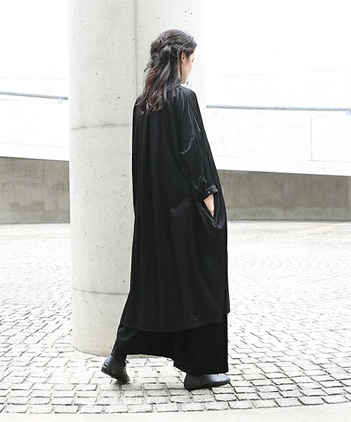 suzuki takayuki スズキタカユキ slip-on dress[T001-04/black]