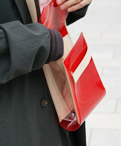 macromauro マクロマウロ.PVL BAG Color Small[RED]_