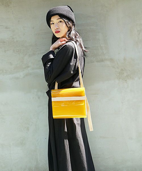 macromauro マクロマウロ.PVL BAG Color Medium[YELLLOW]_