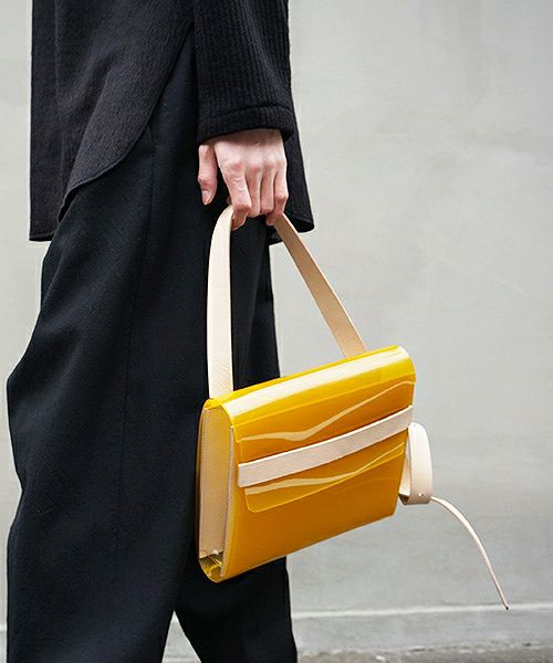 macromauro マクロマウロ.PVL BAG Color Medium[YELLLOW]_