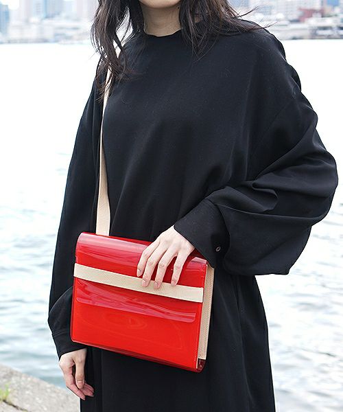 macromauro マクロマウロ.PVL BAG Color Medium[RED]_