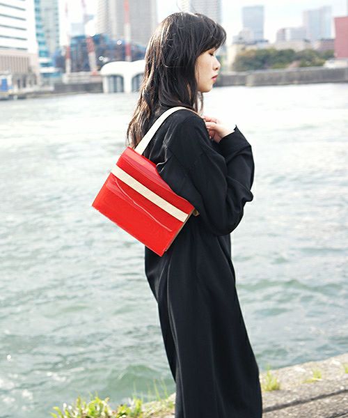 macromauro マクロマウロ.PVL BAG Color Medium[RED]_