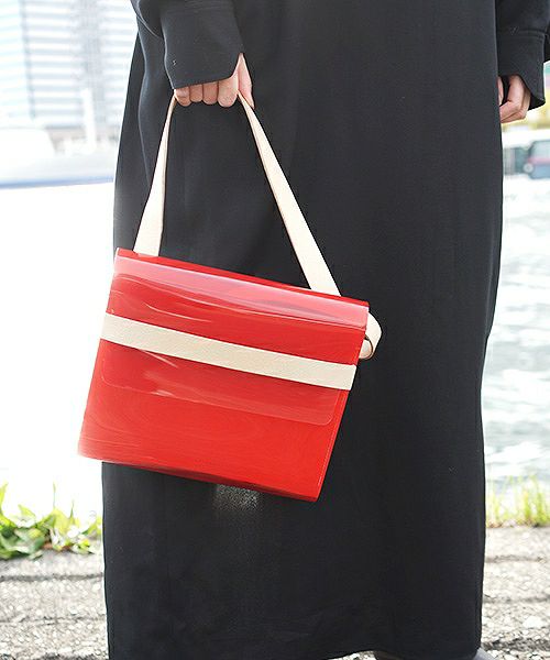 macromauro マクロマウロ.PVL BAG Color Medium[RED]_