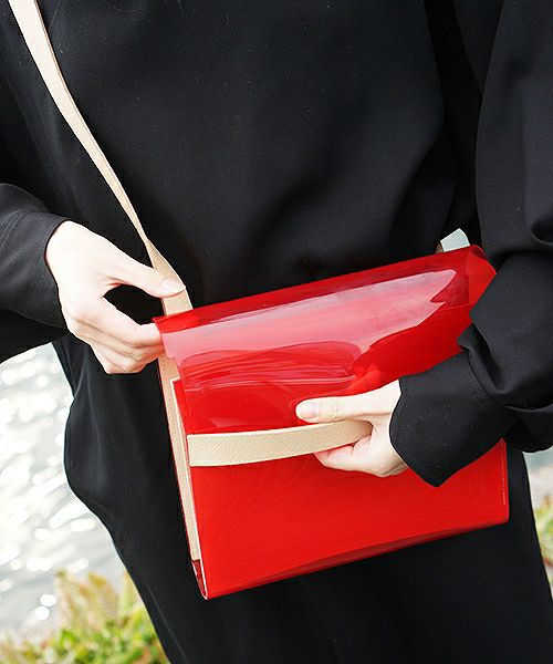 macromauro マクロマウロ.PVL BAG Color Medium[RED]_