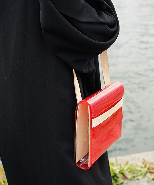 macromauro マクロマウロ.PVL BAG Color Medium[RED]_