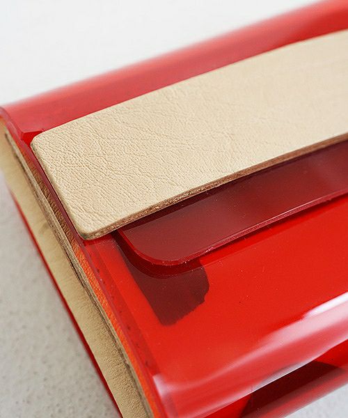 macromauro マクロマウロ.PVL Wallet Color[RED]