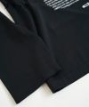 chloma.ロングスリーブTシャツ“connect”[19AUT3/ブラック,ベビーブルー]