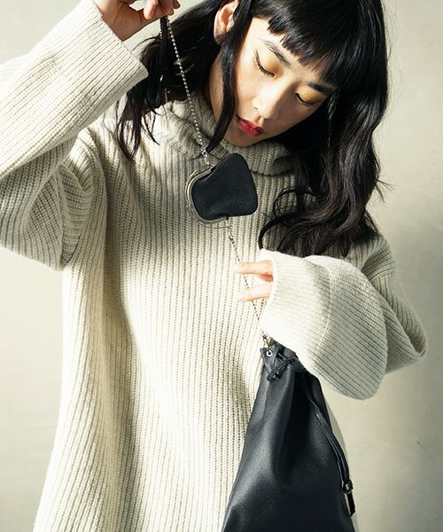 EDROBERTJUDSON.エドロバートジャドソン.chain pouch & frame purse [B01X BG-115 / 05.black]