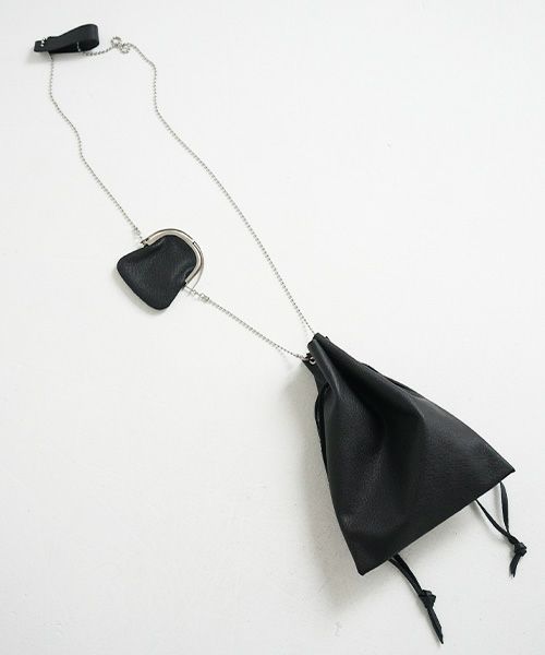 EDROBERTJUDSON.エドロバートジャドソン.chain pouch & frame purse [B01X BG-115 / 05.black]