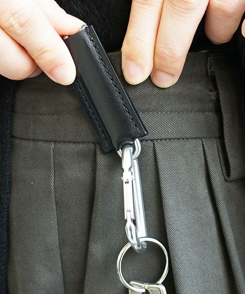 EDROBERTJUDSON.エドロバートジャドソン.spring clip KEY HOLDER[B01X AC-16 / 05.black]