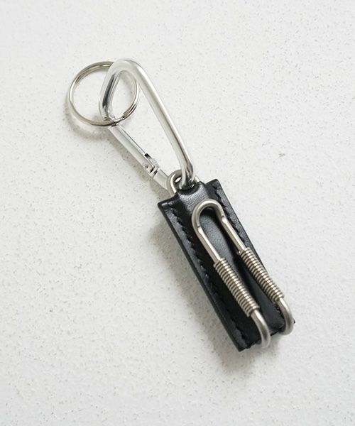 EDROBERTJUDSON.エドロバートジャドソン.spring clip KEY HOLDER[B01X AC-16 / 05.black]