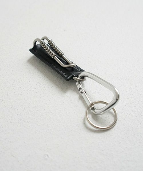 EDROBERTJUDSON.エドロバートジャドソン.spring clip KEY HOLDER[B01X AC-16 / 05.black]