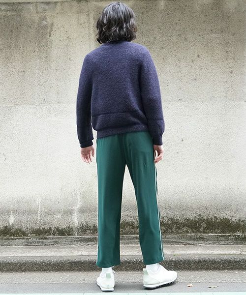 ohta.navy mohair knit[kn-00N]