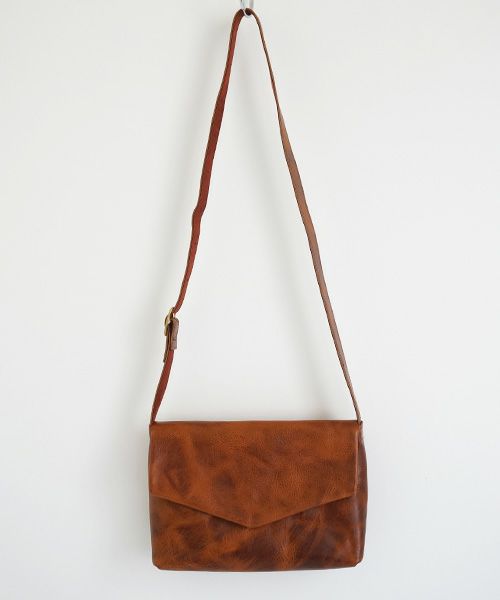 ohta.brown letter bag[ac-20B2]