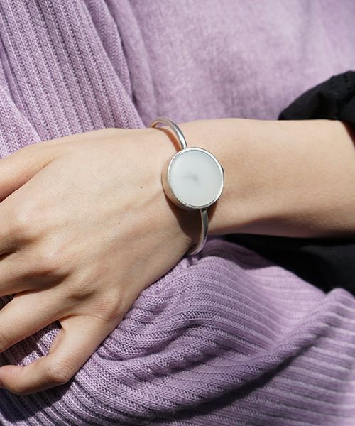 nejicommu.ネジコミュ.GEM BRACELET [SILVER]_