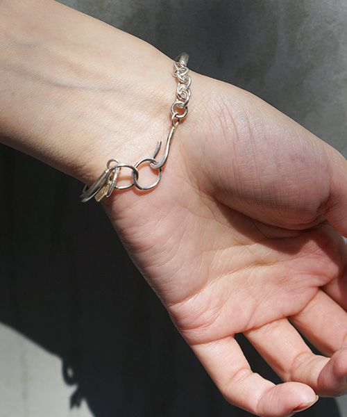 nejicommu.ネジコミュ.GEM BRACELET [SILVER]_