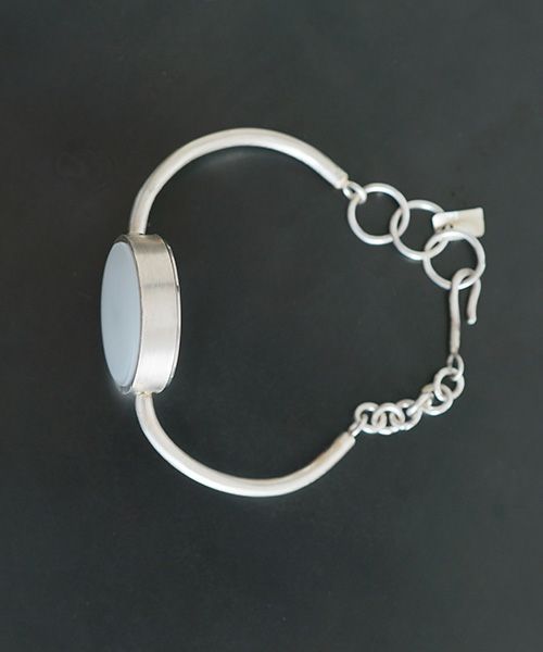 nejicommu.ネジコミュ.GEM BRACELET [SILVER]_