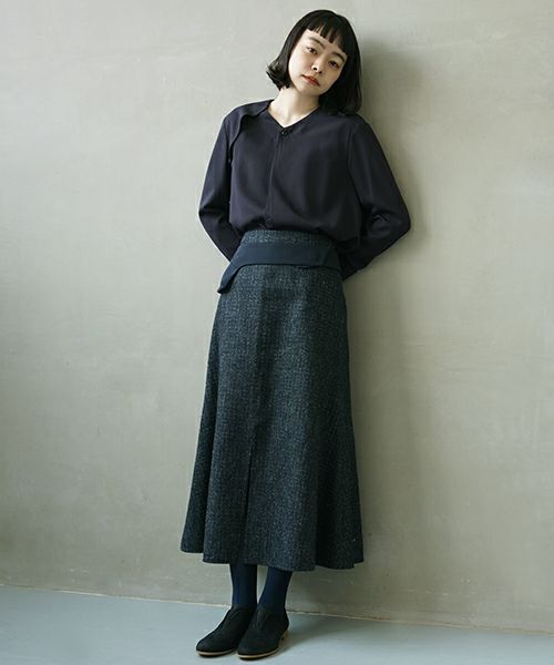 ohta オオタ wool silk skirt[sk-06W]