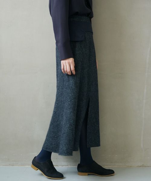 ohta.オオタ.wool silk skirt[sk-06W]