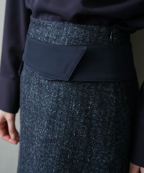 ohta.オオタ.wool silk skirt[sk-06W]