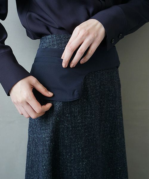 ohta.オオタ.wool silk skirt[sk-06W]