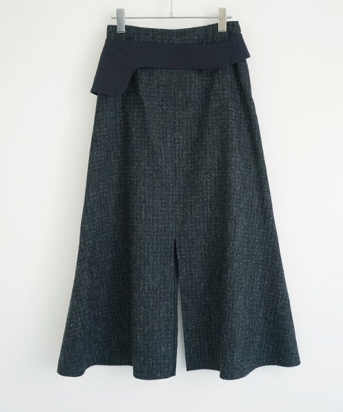 ohta.オオタ.wool silk skirt[sk-06W]