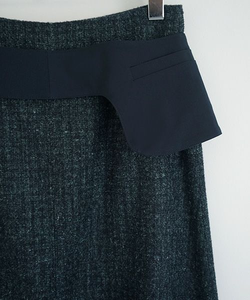 ohta.オオタ.wool silk skirt[sk-06W]
