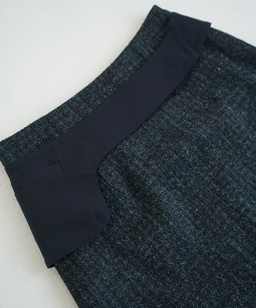 ohta.オオタ.wool silk skirt[sk-06W]