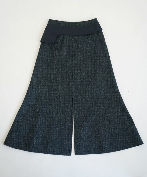 ohta.オオタ.wool silk skirt[sk-06W]