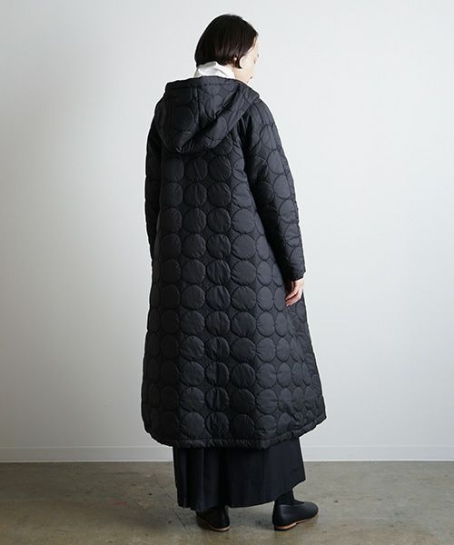 Mochi.モチ.quilted hood coat[ma9-co-01]