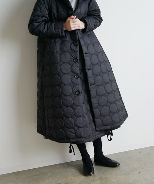 Mochi.モチ.quilted hood coat[ma9-co-01]