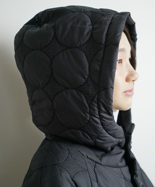 Mochi.モチ.quilted hood coat[ma9-co-01]