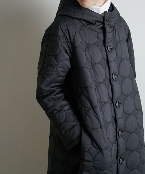 Mochi.モチ.quilted hood coat[ma9-co-01]