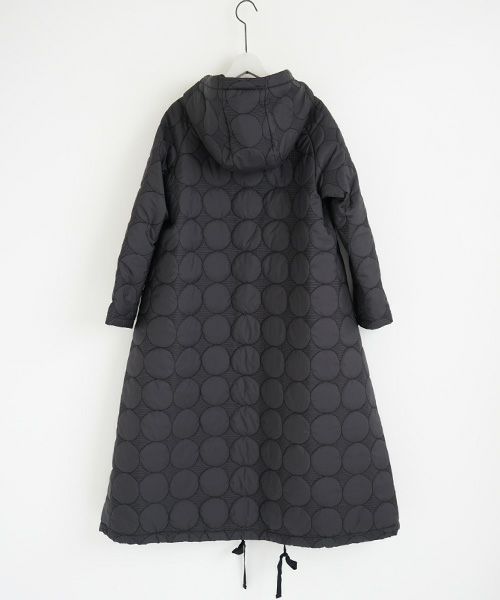 Mochi.モチ.quilted hood coat[ma9-co-01]