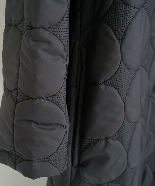 Mochi.モチ.quilted hood coat[ma9-co-01]