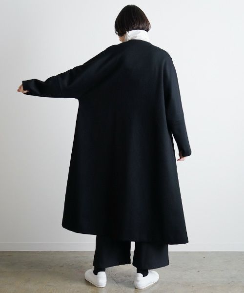 Mochi.モチ.no collar coat [ma9-co-02]
