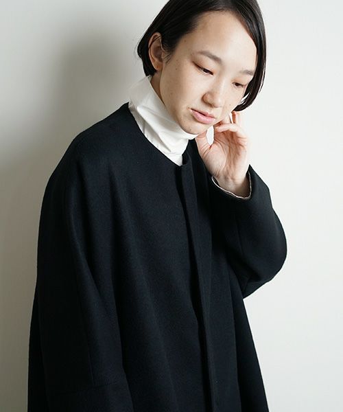Mochi.モチ.no collar coat [ma9-co-02]