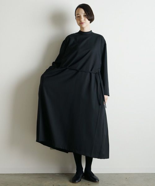 Mochi.モチ.high neck dress [ma9-op-02]