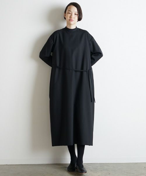 Mochi.モチ.high neck dress [ma9-op-02]