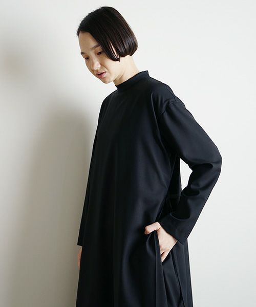 Mochi.モチ.high neck dress [ma9-op-02]