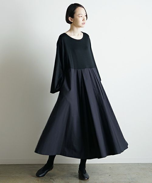 Mochi.モチ.flare sleeve dress [ma9-op-03]
