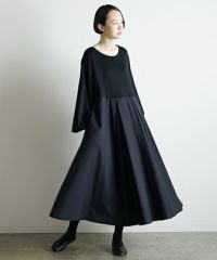 Mochi.モチ.flare sleeve dress [ma9-op-03]