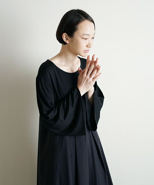 Mochi.モチ.flare sleeve dress [ma9-op-03]
