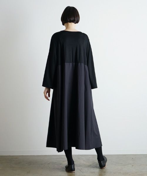 Mochi.モチ.flare sleeve dress [ma9-op-03]